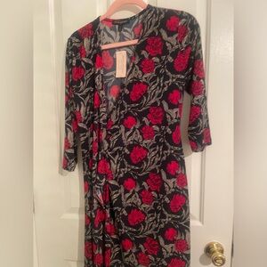 Banana Republic PM wrap dress NWT